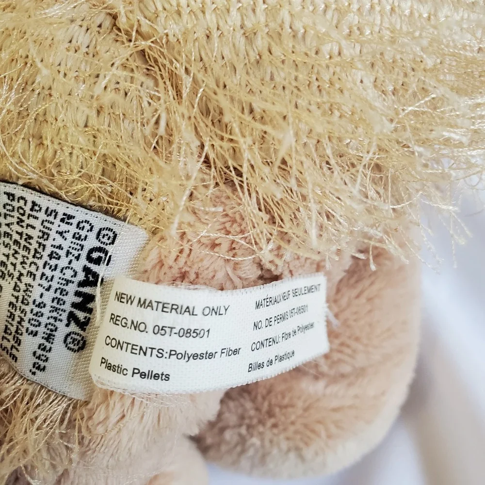 Ganz Webkinz Golden Retriever HM010 Plush Puppy‎ Dog No Code